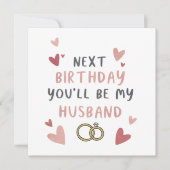 フィランス誕生日カード (正面)