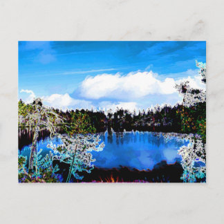 フィランズ湖の1つ ポストカード