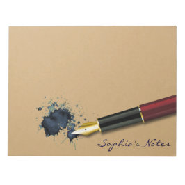 フィラー万年筆（インクブロ付き） – メモ帳