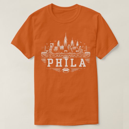 フィラ・スカイライン Tシャツ (デザイン正面)