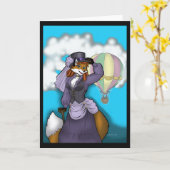 フィリア・フォッグ・グリーティング・カード カード (黄色い花)