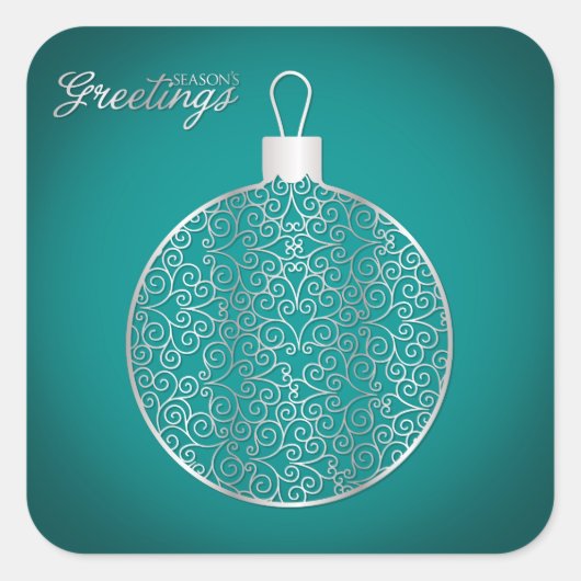 フィリエレガントグリー スクエアシール (正面)