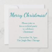 フィリエレガントグリー 招待状 (裏面)