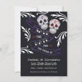 フィリグラースガースカルバナー保存日4.5 x 6.25 セーブザデート (正面)