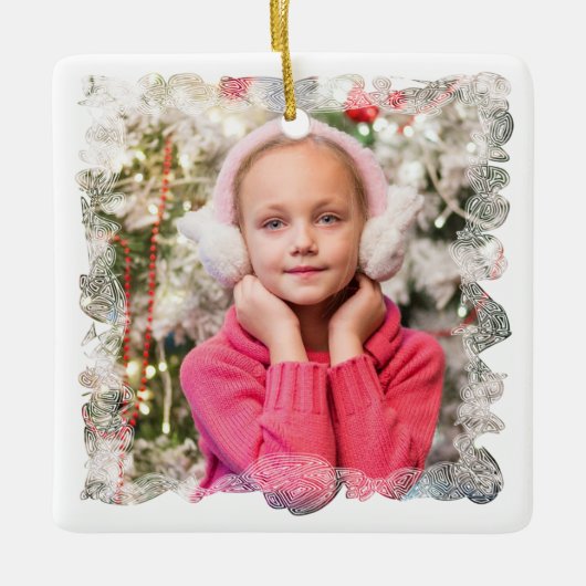 フィリグリーオーナメント セラミックオーナメント (正面)