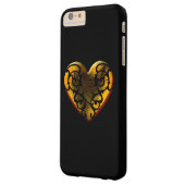 フィリグリーゴシック金ゴールドハート Case-Mate iPhoneケース (裏面左)