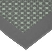 フィリグリー黒メダリオンパターン テーブルクロス (アングル)