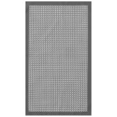 フィリグリー黒メダリオンパターン テーブルクロス (正面)