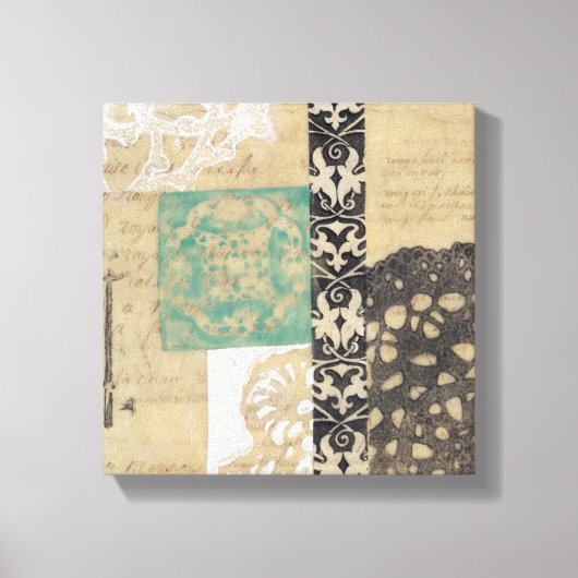 フィリグリー&鍵II キャンバスプリント (正面)