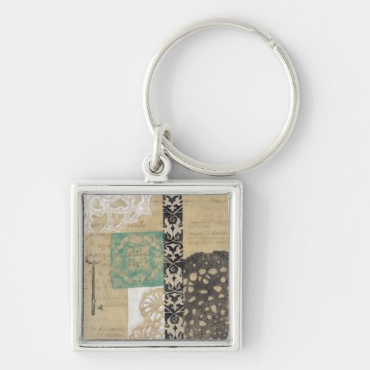 フィリグリー&鍵II キーホルダー (正面)