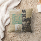 フィリグリー&鍵II クッション (ブランケット)