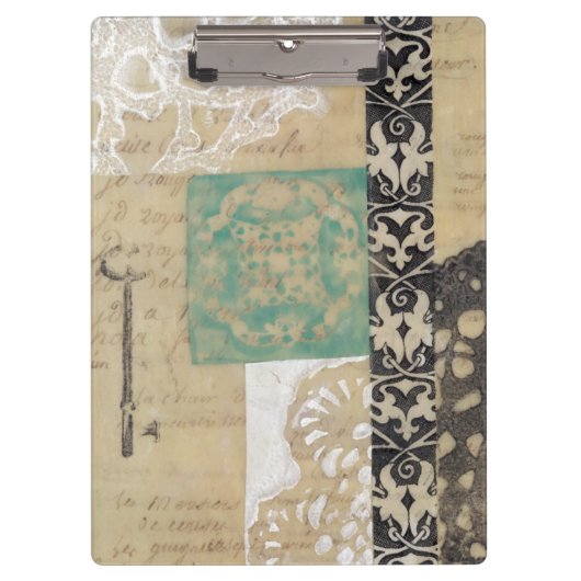 フィリグリー&鍵II クリップボード (正面)