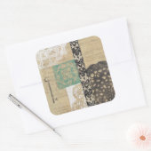 フィリグリー&鍵II スクエアシール (封筒)