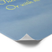 フィリスホエートリーイマジネーション熱気球の空 ポスター (角)