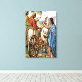 フィリップと戦車のキャンバスプリントの男 キャンバスプリント (インサイチュ (ウッドフロア))