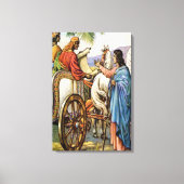 フィリップと戦車のキャンバスプリントの男 キャンバスプリント (正面)