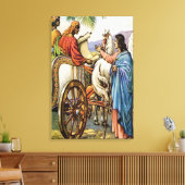 フィリップと戦車のキャンバスプリントの男 キャンバスプリント (インサイチュ (リビング))