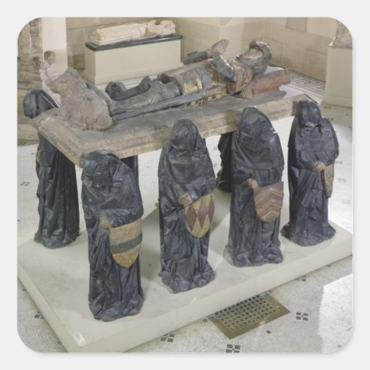 フィリップの墓ポット スクエアシール (正面)