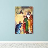 フィリップキャンバスプリントで刑務所に入ったポール キャンバスプリント (インサイチュ (ウッドフロア))