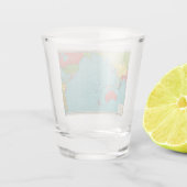 フィリップスの太平洋戦争地図1945 ショットグラス (裏面)