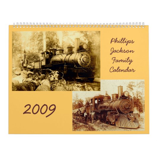 フィリップスジャクソンカレンダー2009年 カレンダー (カバー)