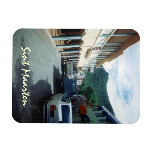 フィリップスバーグ通りプレミアムマグネット マグネット (横)