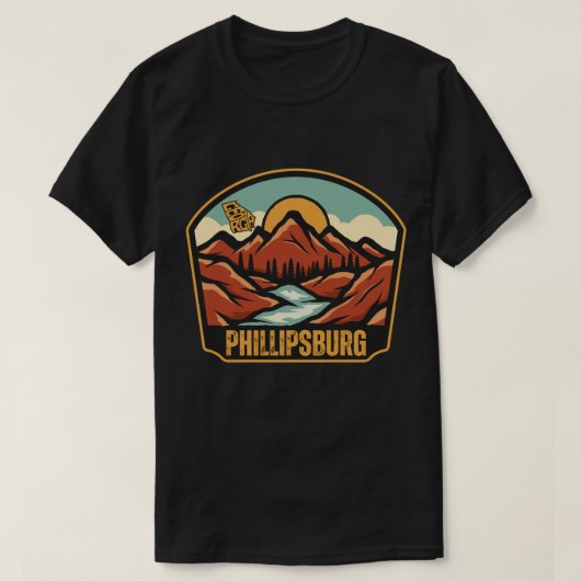 フィリップスバーグ, ジョージア州 Tシャツ (デザイン正面)