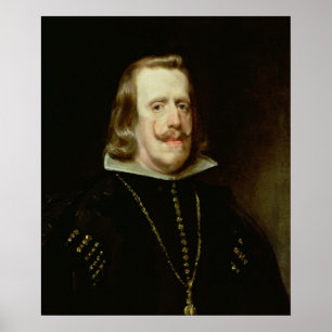フィリップスペインのIV、c.1656 ポスター