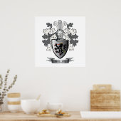 フィリップス家紋コート・オブ・アームズ ポスター (キッチン)