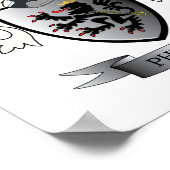 フィリップス家紋コート・オブ・アームズ ポスター (角)