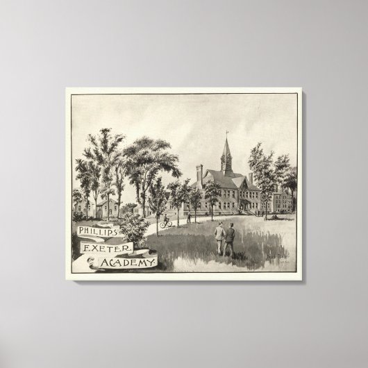 フィリップス・エクセター・アカデミー キャンバスプリント (正面)