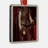 フィリップブラウンおよび銀のスペインのIV メタルオーナメント (右)