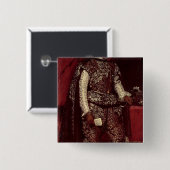 フィリップブラウンおよび銀のスペインのIV 缶バッジ (正面&裏面)