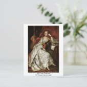 フィリップ夫人厚さ: Thomas Gainsborough ポストカード (スタンド正面)