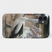 フィリップ島のオーストラリアペリカン Case-Mate iPhoneケース (裏面(横))