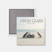 フィリップ島オーストラリア マグネット (正面/裏面)