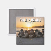 フィリップ島オーストラリア マグネット (正面/裏面)