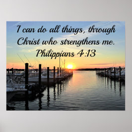 フィリップ湖の夕日4:13 ポスター