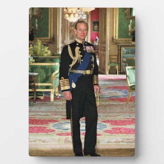 フィリップ王子への献上品1921-2021 フォトプラーク (正面)