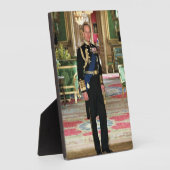 フィリップ王子への献上品1921-2021 フォトプラーク (側面)