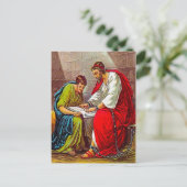 フィリップ1パウロの聖人宛ての手紙 ポストカード (スタンド正面)