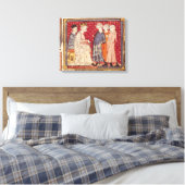 フィリップ1世、フランス王孫クロニーク キャンバスプリント (インサイチュ (寝室))