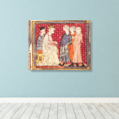 フィリップ1世、フランス王孫クロニーク キャンバスプリント (インサイチュ (ウッドフロア))