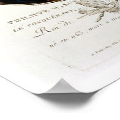 フィリップ2世のポートレートでフォールの王オーガスタスと呼ばれる ポスター (角)