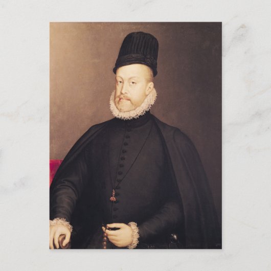 フィリップ2世の肖像  1580年頃 ポストカード (正面)