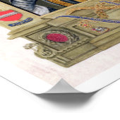 フィリップ2世スペイン王のポートレート(1527年~98年) ポスター (角)