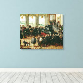 フィリップ2公へのプレゼンテーション キャンバスプリント (インサイチュ (ウッドフロア))