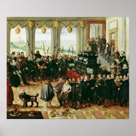 フィリップ2公へのプレゼンテーション ポスター (正面)