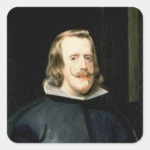 フィリップ4世のポートレートの宮廷服, 1655 スクエアシール