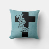 フィリップ413私はすべての事をすることができる クッション (正面)